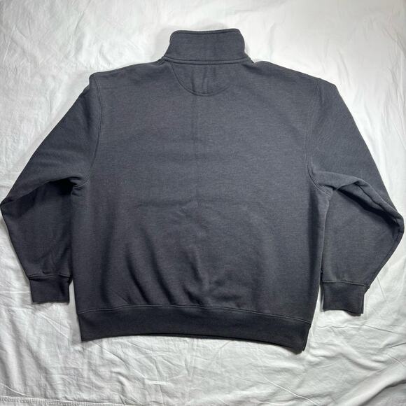 y2k University of Indiana Hoosiers College Jansport Men's XXL 1/4 Zip Sweatshirt - Picture 2 of 7